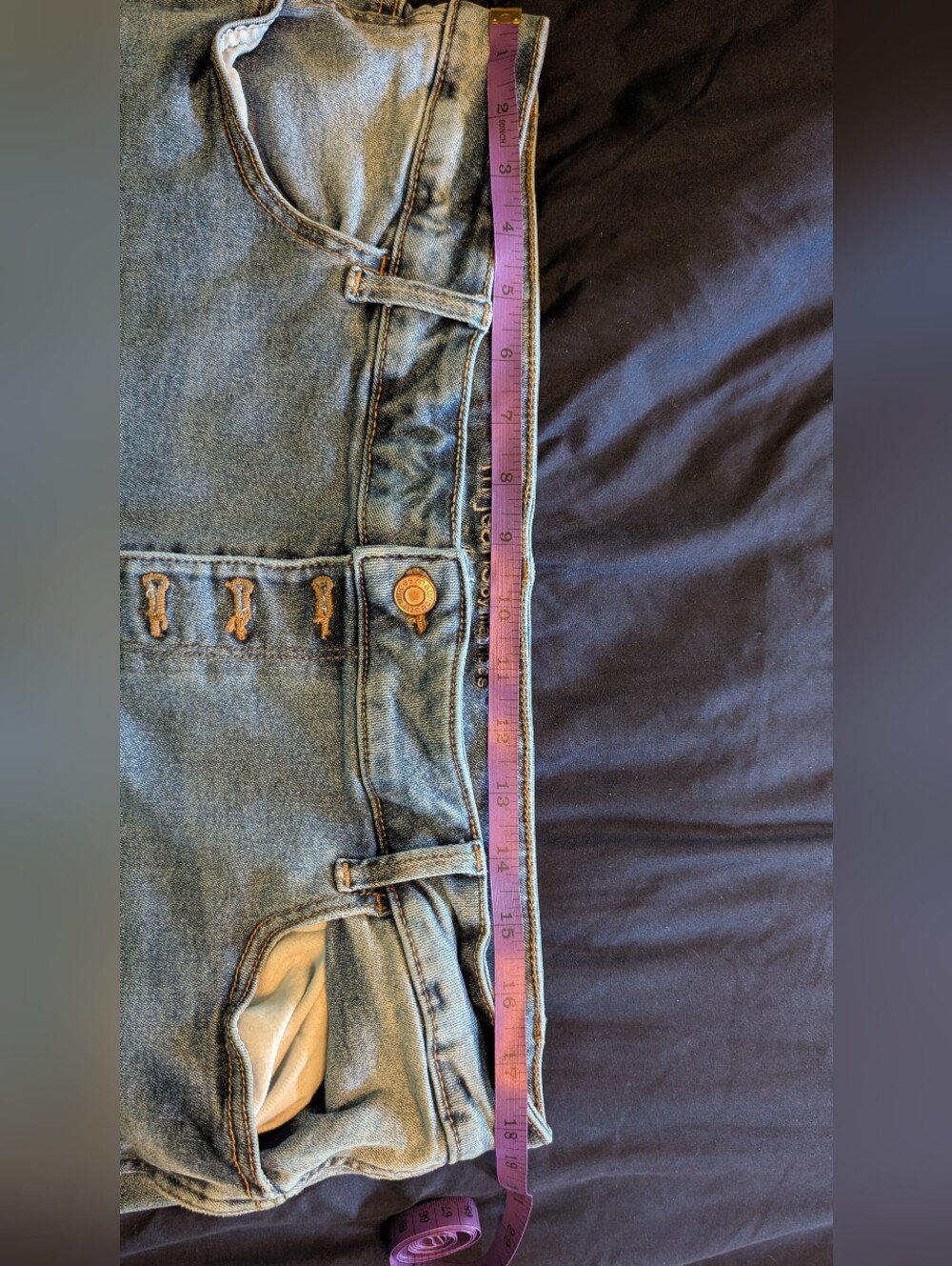 Maurice's Distressed High-Rise Blue Women's Jeans - Picture 2 of 7